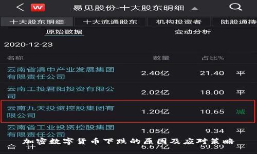 加密数字货币下跌的原因及应对策略